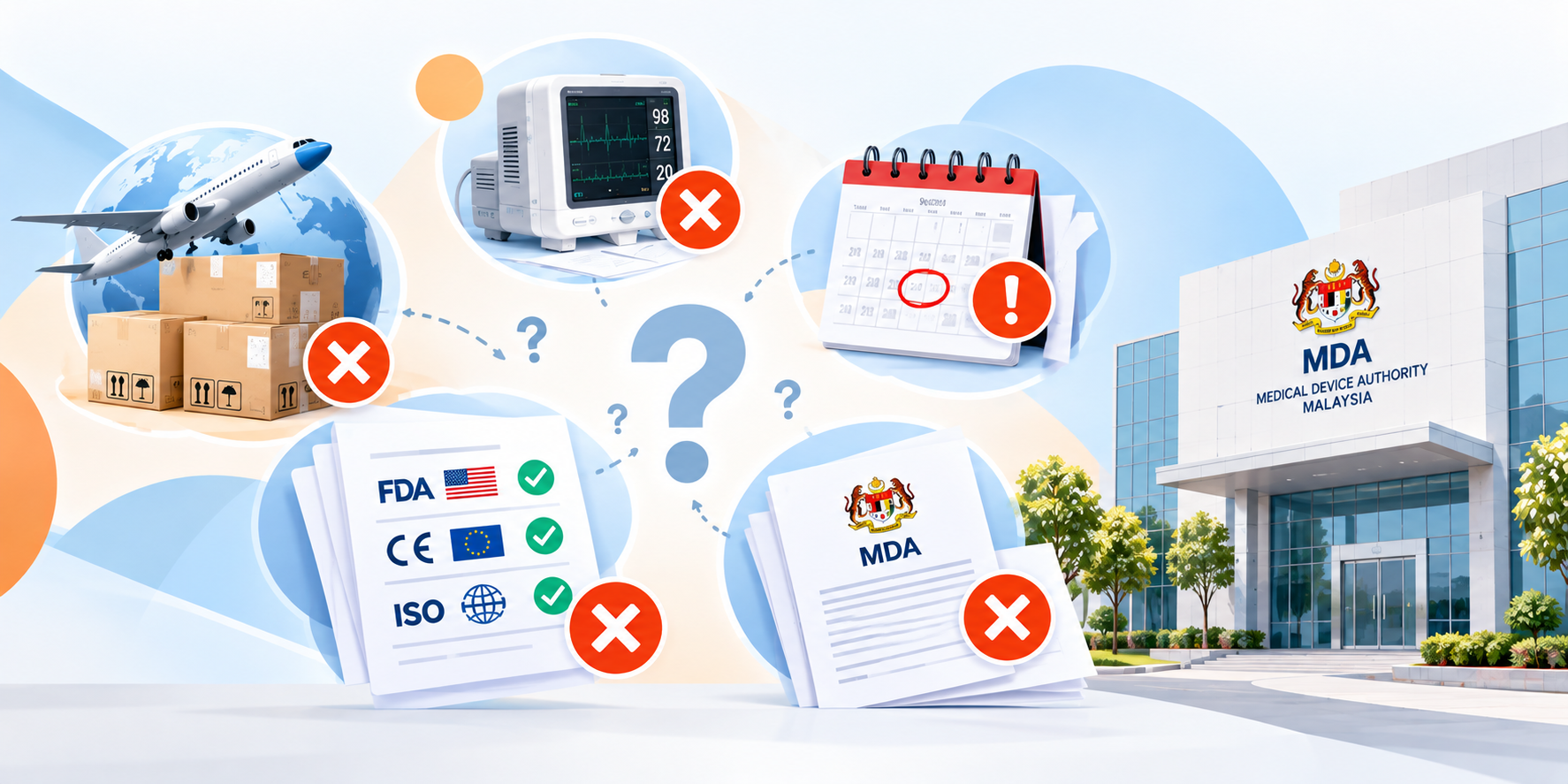 Common situations that lead to MDA enforcement action for unregistered medical devices in Malaysia